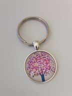 Brelok do kluczy, szkło hartowane, breloczek