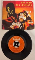 DAS LAND DES LACHELNS OPERETTANQUERSCHNITT POLYDOR 45 20061EPH PŁYTA WINYL