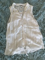 Biała cienka koszula