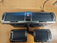 SKODA SUPERB I PASSAT B5 KRATKI NAWIEWU KOMPLET PODŚWIETLANE INSTALACJA