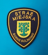 emblemat - naszywka - Straż Miejska - Borne Sulinowo