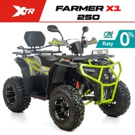 QUAD 250 XTR FARMER X1 250 GRZANE MANETKI LICZNIK HAK DOSTAWA RATY GRATISY