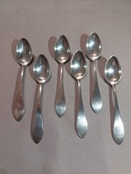 FRAGET SZTUĆCE ŁYŻECZKI DO KAWY ESPRESSO KSIĘSTWO WARSZAWSKIE 6 SZTUK HEFRA