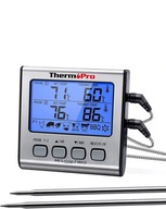 ThermoPro Tp17 Termometr Kuchenny LCD Grill 2 Sodny. Nowy