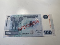 Kongo - 100 franków - 2007 - specimen - UNC