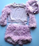 komplet ubranek dla dziewczynki ZADBANY 5l. 110-116