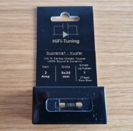 Bezpiecznik zwłoczny audio T 2A - HiFi Tuning Supreme3 Kupfer