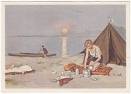 KAJAK NAMIOT MATERAC DMUCHANY BIWAK NAD WODĄ KAJAKARZE