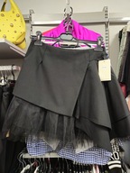 Spódniczka czarna mini tiul, r. M !!!