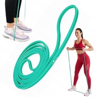 GUMA FITNESS TAŚMA DO ĆWICZEŃ 2-7KG 6,4MM TURKUSOWA PRETORIANS