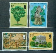 Guernsey** Victor Hugo na wyspie Mi 121-24