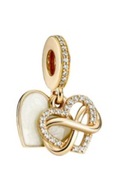 shine błyszcząca zawieszka na zawsze w sercu logo