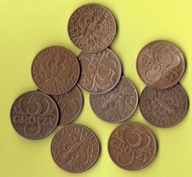 POLSKA 5 groszy 1938 r.