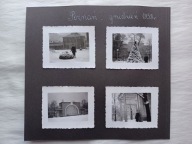 POZNAŃ KRAKÓW przedwojenne FOTO NA KARCIE Z ALBUMU 1938