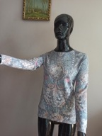 wyprzedaż KY Creation sweter wzory kwiaty 38/40