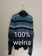 Sweter wełniany męski XXL