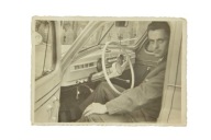 STARA FOTOGRAFIA SAMOCHÓD WARSZAWA WNĘTRZE ZOBACZ!