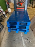 europaleta, paleta metalowa 120 cm x 80 cm, nośność 3000 kg