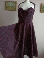 TARA STARTER SUKIENKA rozkloszowana grochy 42/44