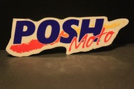 NAKLEJKA - POSH MOTO - AUTO - MOTOR - ROWER - KOLEKCJA
