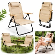 Krzesło Ogrodowe Tarasowe Balkonowe Do Ogrodu Mocne Wykonanie Wygodne