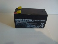 AKUMULATOR BATERIA EUROPOWER EP 1.2-12 12V 1,2Ah 20HR do wag alarmów i inne