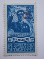 Rumunia - Dzień Górnika - Mi. 1348 ** nadruk