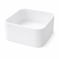 Organizer do szuflady szafki na klucze długopisy druk 3D 10 x 10 cm Biały