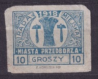 1918 Przedbórz Fi 7A/10A makulatura gw.Korszeń