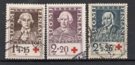 FINLANDIA Mi 188-90 kas.