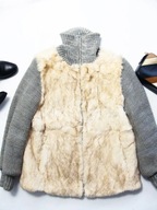 boska ciepła kurtka prawdziwe futro futerko echt bont love vintage 42