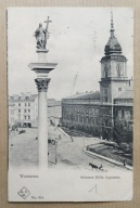 Warszawa – Kolumna Zygmunta – Plac Zamkowy – 1904 – obieg A.K.W. No. 914