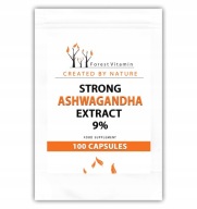 Suplement diety Forest Vitamin Strong Ashwagandha Extract 9 % 100 kapsułek