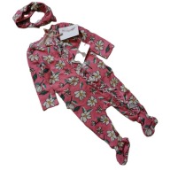 JESSICA SIMPSON pajacyk z opaską FALBANKI 62/68