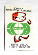 HARCTUR Związek Harcerstwa Polskiego - stara plakieta .