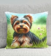 Poduszka 40/40cm Yorkshire Terrier, York Yorkuś