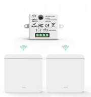 2X Bezprzewodowy Włącznik Pojedynczy do Światła z 1 Odbiornikiem Radiowy