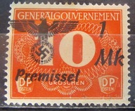 Niemcy stary znaczek z nadrukiem (9/39