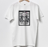 Męska koszulka manga anime Nezuko Demon Slayer M