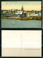 K23305)Francja: Saint Malo, Les Remparts et la Ville Vus du Grand Bey