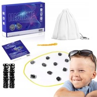 GRA KAMIENIE MAGNETYCZNE GRA PLANSZOWA STRATEGICZNA KAMIENIE SZACHY 40SZT.