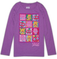 NEXT * BLUZKA nadruk brokat MOSHI MONSTERS * 146
