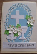 Kartka pamiątka I Komunii Świętej