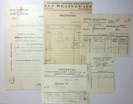 Stare rachunki Kraków