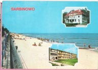 Pocztówka Sarbinowo, morze Bałtyk, ośrodek FWP "Mewa 2"