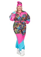 Strój Narciarski Kombinezon Retro 80s / Kostium Strój Karnawałowy / 48