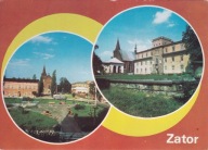 ZATOR - RYNEK - KOŚCIÓŁ - AUTOBUS SAN - PAŁAC