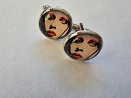 SPINKI DO KOSZULI MANKIETÓW MARYLIN MANSON HORROR HARD ROCK CREEPY