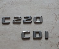 Emblemat klapy bagaznika Mercedes C 200 CDI