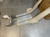 AUDI A8 D4 DRUGI LIFT LISTWY PROGOWE BEŻ BEŻOWE KOMPLET PODŚWIETLANE LONG